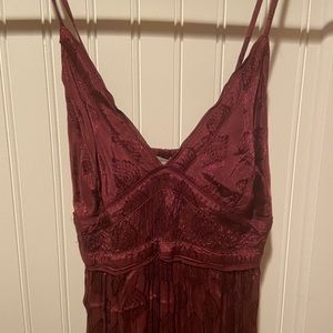 Beautiful purple maxi dress